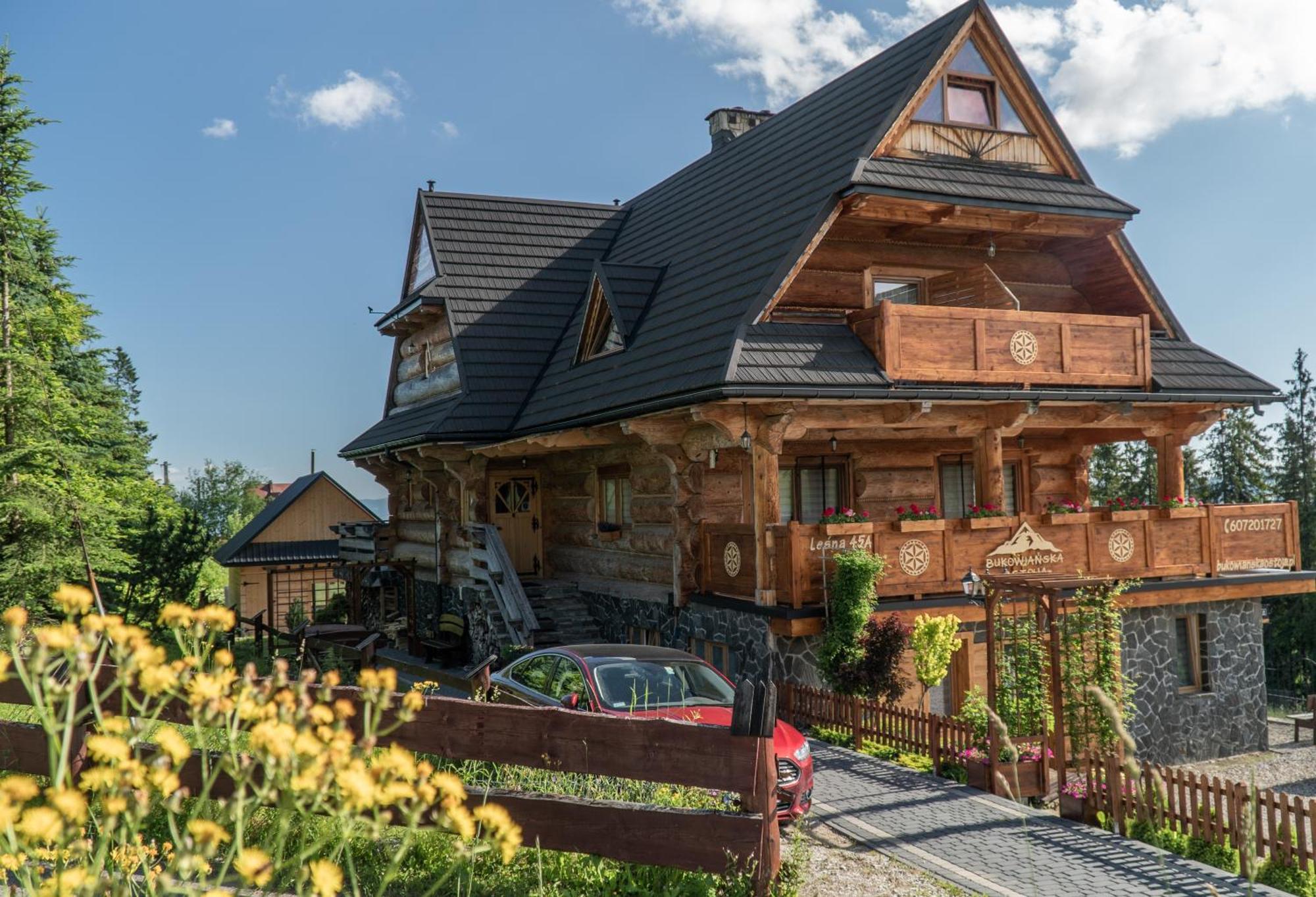 Bukowianska Ostoja - Sauna, Jacuzzi I Balia W Ofercie Буковина-Татшаньска Экстерьер фото